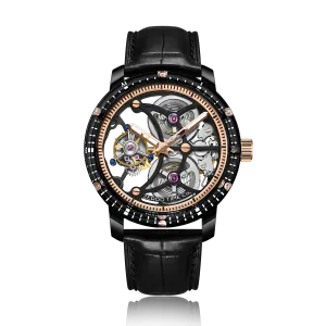 ZEROO T5 THE ARCHER FULL SKELETON TOURBILLONMANUAL TOURBILLON WATCH FOR GENTS - ZT005CBR