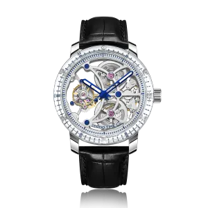 ZEROO T5 THE ARCHER FULL SKELETON TOURBILLONMANUAL TOURBILLON WATCH FOR GENTS - ZT005CSW